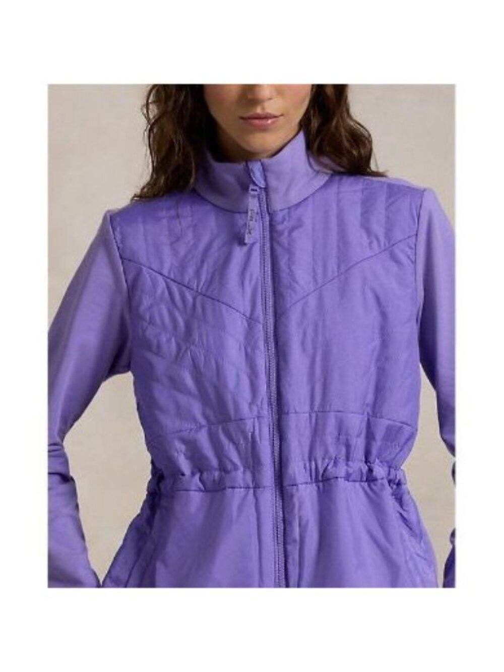 NEW RLX Ralph Lauren Women's L Quilted Front Hybrid Jacket NWT $198 - Picture 5 of 6